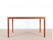Mid-Century Modern danish extendable dining table in teak by H.W. Klein, 6/8 seats