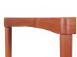 Mid-Century Modern danish extendable dining table in teak by H.W. Klein, 6/8 seats