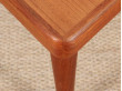 Mid-Century Modern danish extendable dining table in teak by H.W. Klein, 6/8 seats