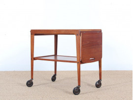 Mid-Century Modern serving trolley in teak by Yngve Ekström for Källemo