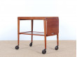 Mid-Century Modern serving trolley in teak by Yngve Ekström for Källemo