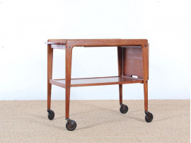 Mid-Century Modern serving trolley in teak by Yngve Ekström for Källemo