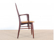 Mid-Century Modern Danish pair of armchairs in Rio rosewood model Eva by Niels Kofoed 