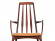 Mid-Century Modern Danish pair of armchairs in Rio rosewood model Eva by Niels Kofoed 