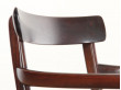 Mid-Century Modern Danish pair of armchairs in mahogany model Rungstelund by Ole Wanscher.