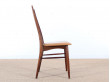 Mid-Century Modern Danish set of 6 chairs in Rio rosewood model Eva by Niels Kofoed 