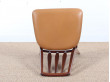 Mid-Century Modern Danish set of 6 chairs in Rio rosewood model Eva by Niels Kofoed 