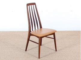 Mid-Century Modern Danish set of 6 chairs in Rio rosewood model Eva by Niels Kofoed 