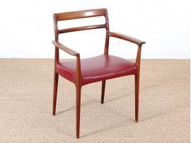 Mid-Century Modern scandinavian armchair model 375 by Knud Færch