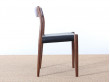 Mid-Century Modern danish chair in teak model 77 by Niels O. Møller