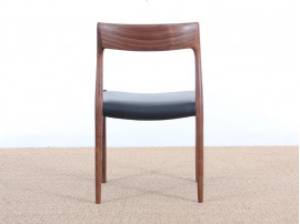 Mid-Century Modern danish chair in teak model 77 by Niels O. Møller