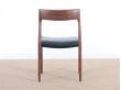 Mid-Century Modern danish chair in teak model 77 by Niels O. Møller