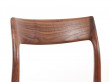 Mid-Century Modern danish chair in teak model 77 by Niels O. Møller