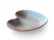 Rorstrand AXA Brown & Blue Matte Haresfur Glaze bowl by Gunnar Nylund