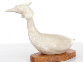 Swedish ceramic bird by Gunnar Nylund