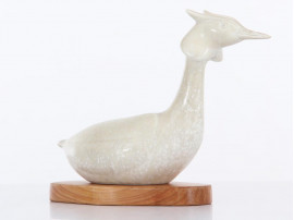 Swedish ceramic bird by Gunnar Nylund