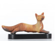 Mid modern scandinavian ceramic. Ferret by Gunar Nylund