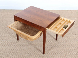 Rosewood sewing table