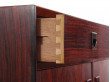 Mid-Century  modern  side board in Rio rosewood by Poul Hundevad