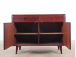 Mid-Century  modern  side board in Rio rosewood by Poul Hundevad