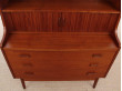 Mid-Century Modern Danish secretary and bookcase in teak