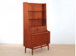 Secretaire bibliotheque scandinave en teck