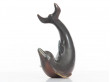 Mid-Century Modern ceramic dolphin by Gunnar Nylund