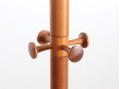 Grand porte manteau scandinave en teck