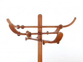 Danish Modern Teak Coat Stand Designed by Aksel Kjersgaard