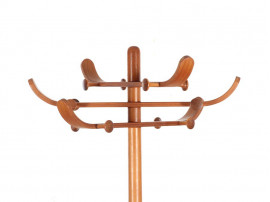 Danish Modern Teak Coat Stand Designed by Aksel Kjersgaard