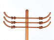 Danish Modern Teak Coat Stand Designed by Aksel Kjersgaard