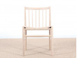 Mid-Century Modern danish set of 4 chairs in oak model 80 by Jørgen Bækmark. New realese