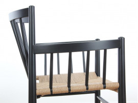 Mid-Century Modern danish armchair in oak model 81 by Jørgen Bækmark. New realese