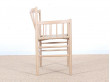 Mid-Century Modern danish armchair in oak model 81 by Jørgen Bækmark. New realese