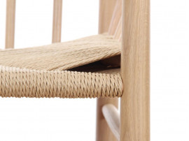 Mid-Century Modern danish armchair in oak model 81 by Jørgen Bækmark. New realese