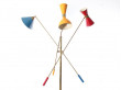 Mid century modern floor lamp, Angeli Lelli style