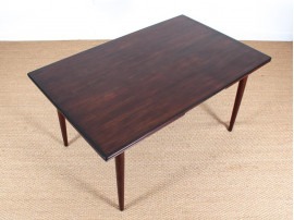 Mid-Century  modern large  dining table by Oman Junior in Rio rosewood.