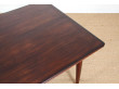 Mid-Century  modern large  dining table by Oman Junior in Rio rosewood.
