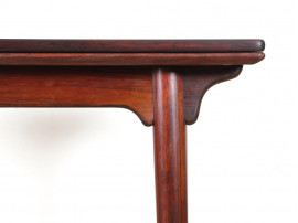 Mid-Century  modern large  dining table by Oman Junior in Rio rosewood.