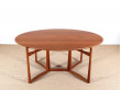 Mid-Century  modern teak  folding dining table by Hvidt and Mølgaard Nielsen model 20/59