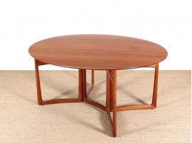 Mid-Century  modern teak  folding dining table by Hvidt and Mølgaard Nielsen model 20/59