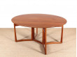 Mid-Century  modern teak  folding dining table by Hvidt and Mølgaard Nielsen model 20/59