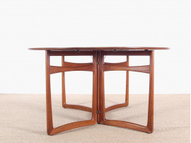 Mid-Century  modern teak  folding dining table by Hvidt and Mølgaard Nielsen model 20/59