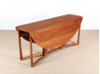 Mid-Century  modern teak  folding dining table by Hvidt and Mølgaard Nielsen model 20/59