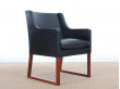 Mid century modern pair of armchair Model 3246 by Børge Mogensen for Fredericia Stolefabrik