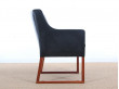 Mid century modern pair of armchair Model 3246 by Børge Mogensen for Fredericia Stolefabrik