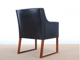 Mid century modern pair of armchair Model 3246 by Børge Mogensen for Fredericia Stolefabrik