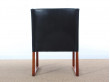 Mid century modern pair of armchair Model 3246 by Børge Mogensen for Fredericia Stolefabrik