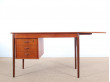 Mid-Century  modern  writting desk in teak