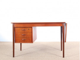 Mid-Century  modern  writting desk in teak